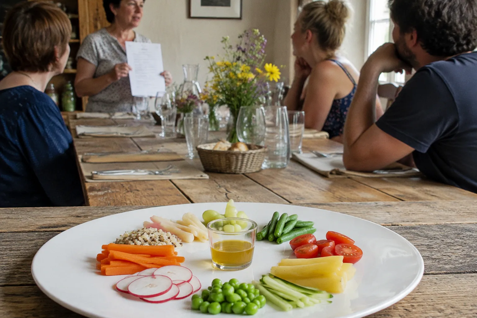 Allergies en table d'hôtes : l'histoire d'un menu repensé