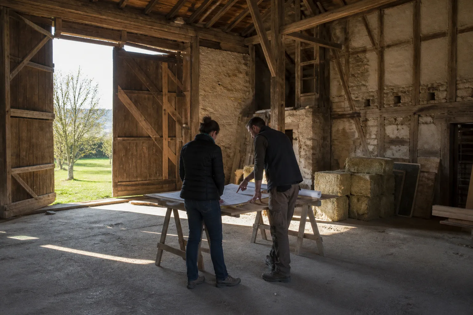 Grange alsacienne : les étapes pour la transformer en gîte