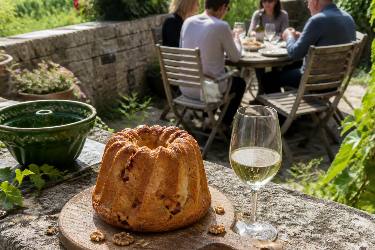 Kouglof salé : l'apéritif maison prêt en avance