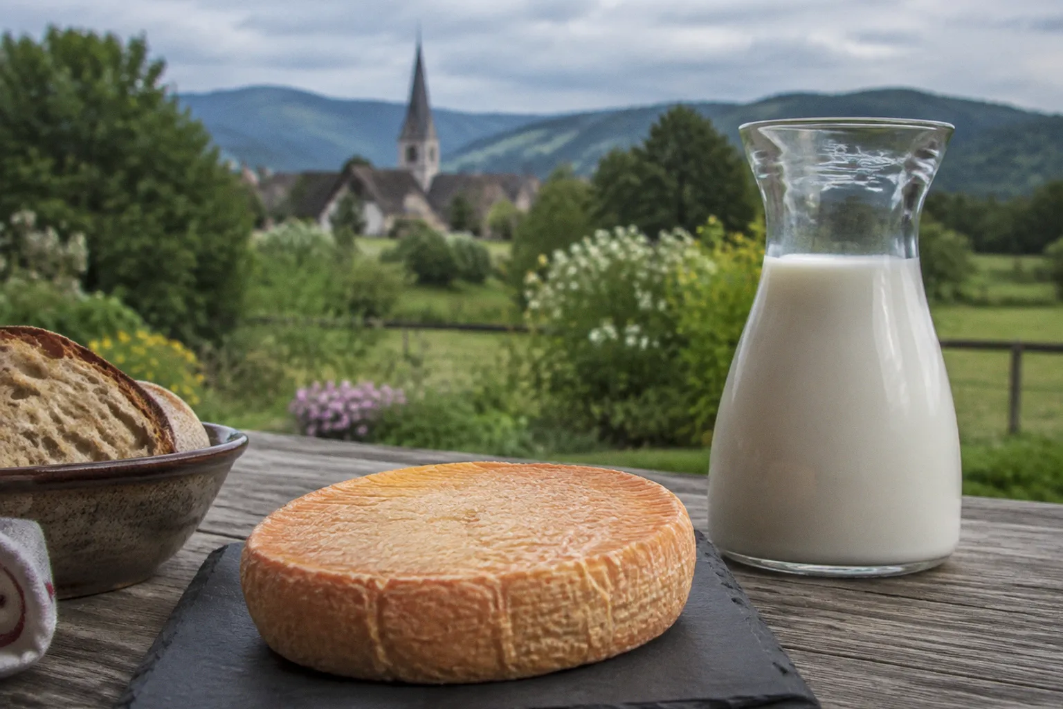 Munster fermier au petit-déjeuner : le choix du vrai lait cru