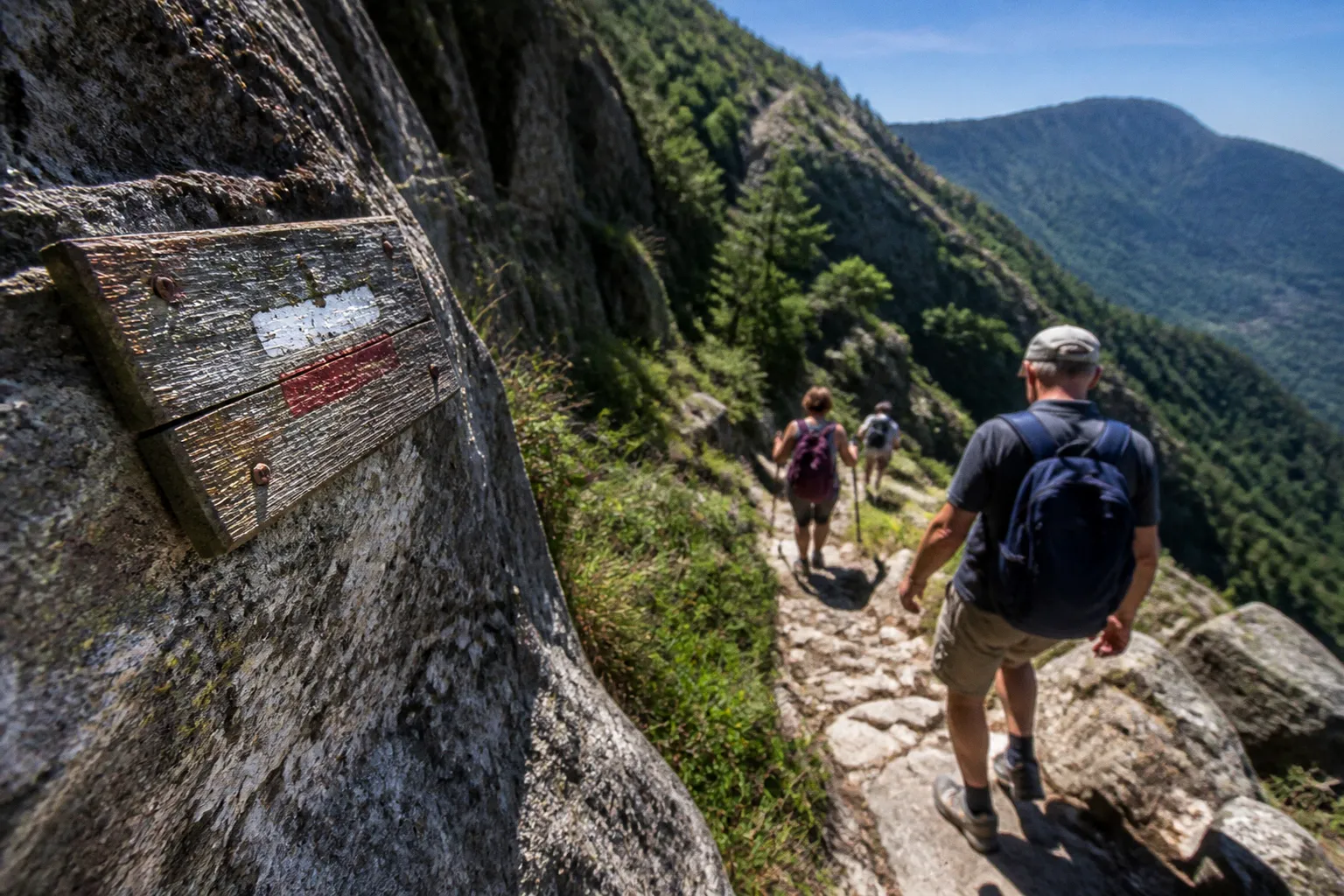 Sentier des Roches : le sens de parcours le plus sûr