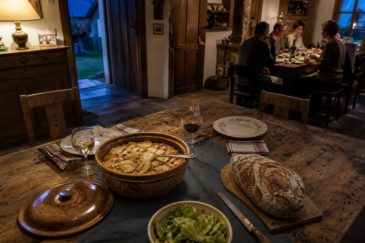 Table d'hôtes en Alsace : faut-il partager le repas ?