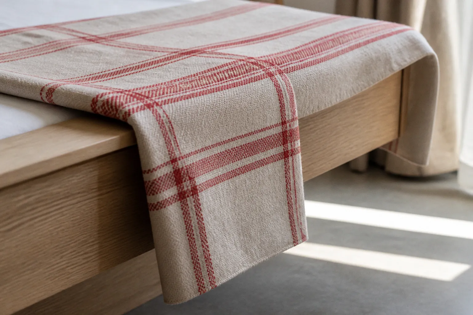 Tissu kelsch : modernisation dans une chambre d'hôtes